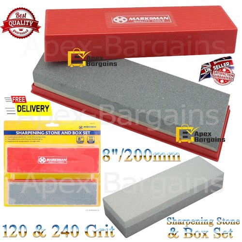 Sharpening stone and box - and,