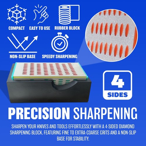 Diamond sharpening block - diamond,
