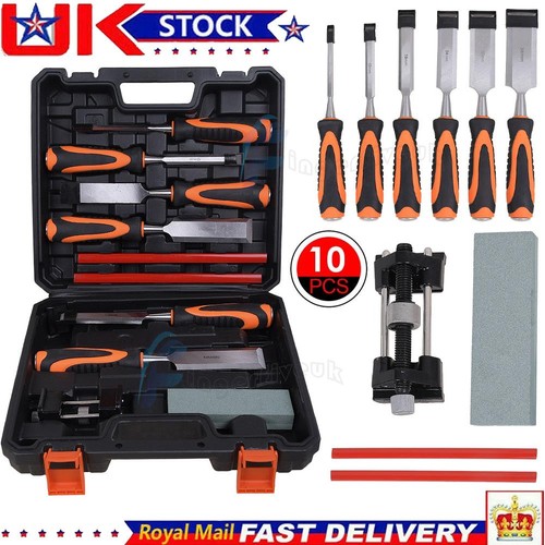 Piece wood chisel set - wood,