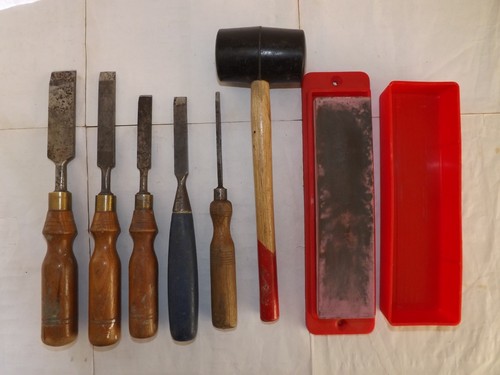 Piece chisel set 25mm - piece, 25mm-4mm
