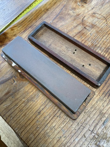 Vintage whetstone chisel - whetstone,